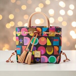 Dooney & Bourke Art Deco Small Tassel Tote